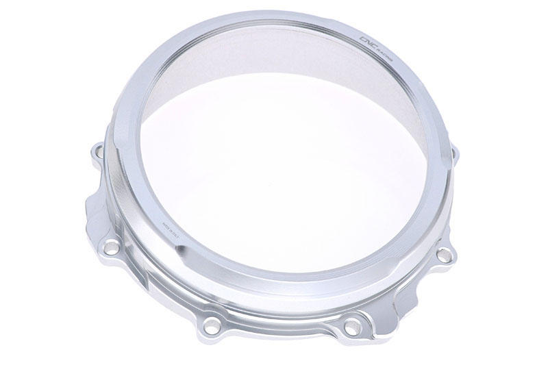 Clear clutch cover MV Agusta- hydraulic control Silver