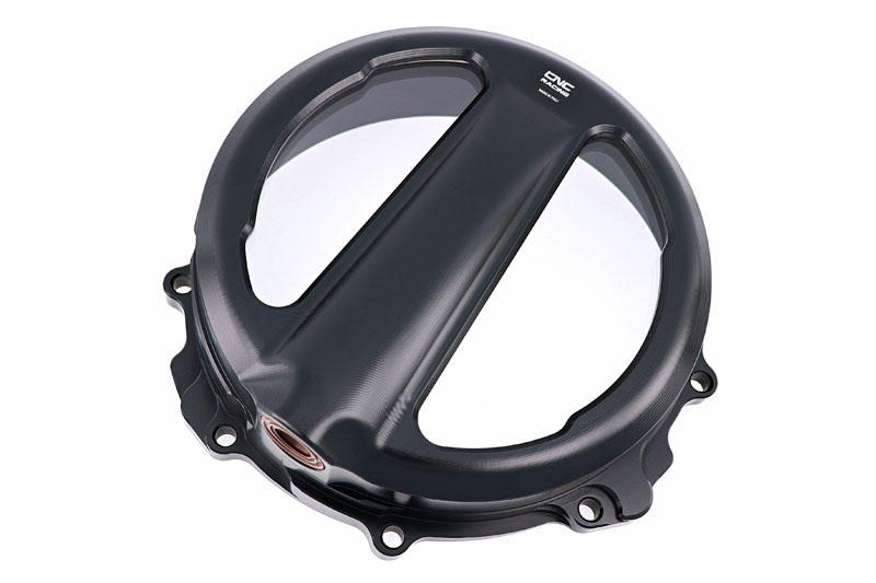 Clear clutch cover MV Agusta - cable control Black