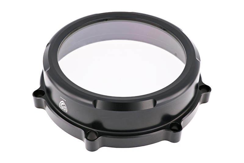 Clear cover Ducati dry clutch Black