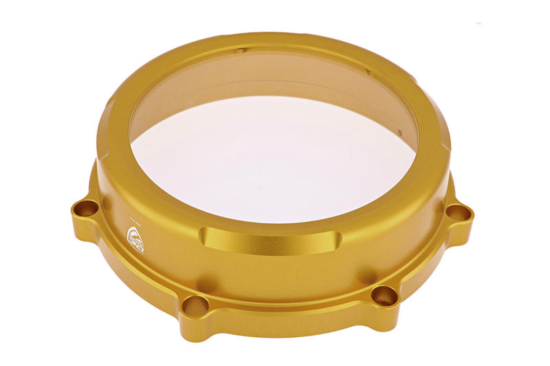 Clear cover Ducati dry clutch Gold