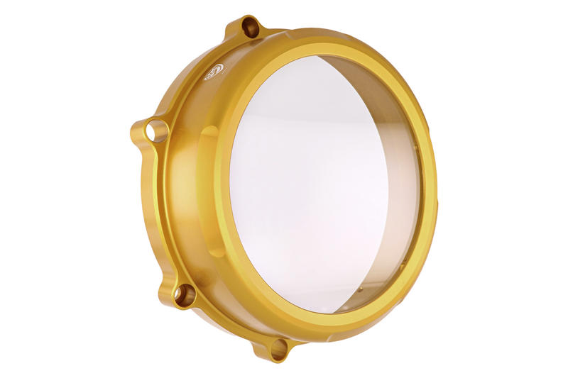 Clear cover Ducati dry clutch Gold