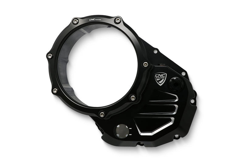 Carter trasparente per frizioni a olio Ducati Black