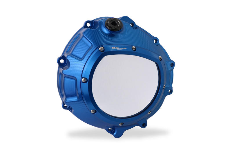 Carter frizione trasparente per BMW colore blu Blue