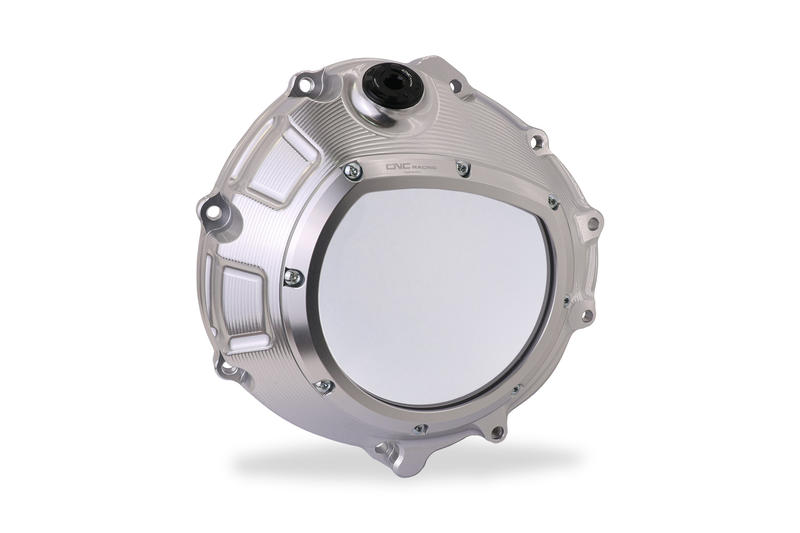 Carter frizione trasparente per BMW in colore argento Silver