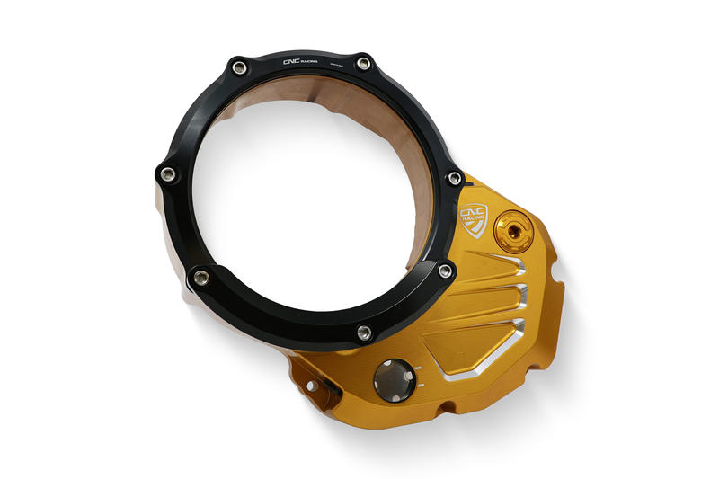 Protection for clear cover oil bath clutch Ducati Black