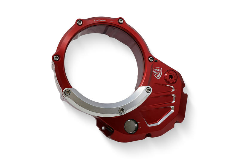 Protection for clear cover oil bath clutch Ducati Silver