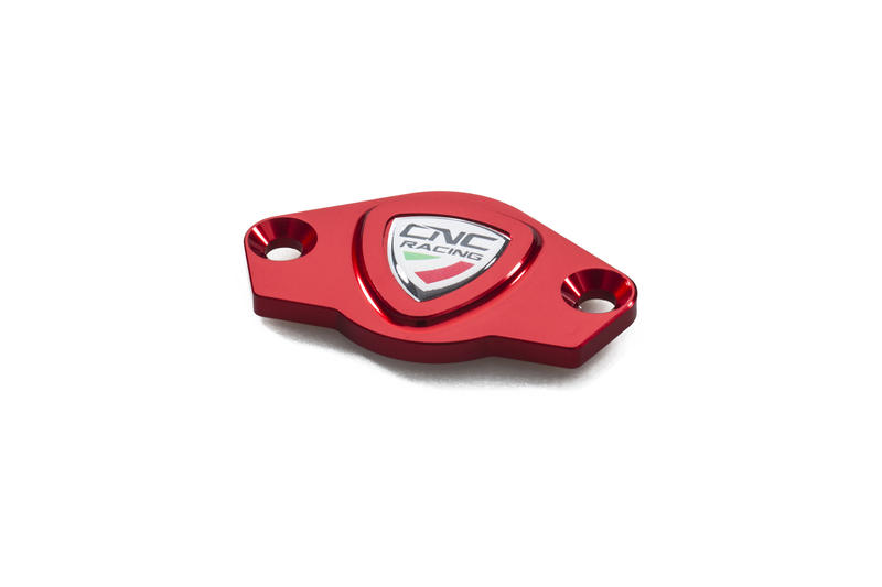 Timing inspection cover for Ducati - Sticker Edition Red