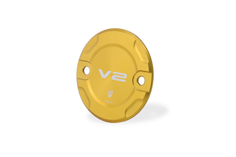 Timing inspection cover for Ducati V2 Gold