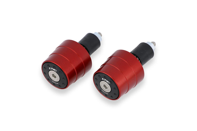 Handlebar ends Bi-Color Red