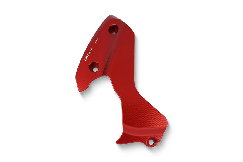 Front sprocket cover alluminium for Ducati Red
