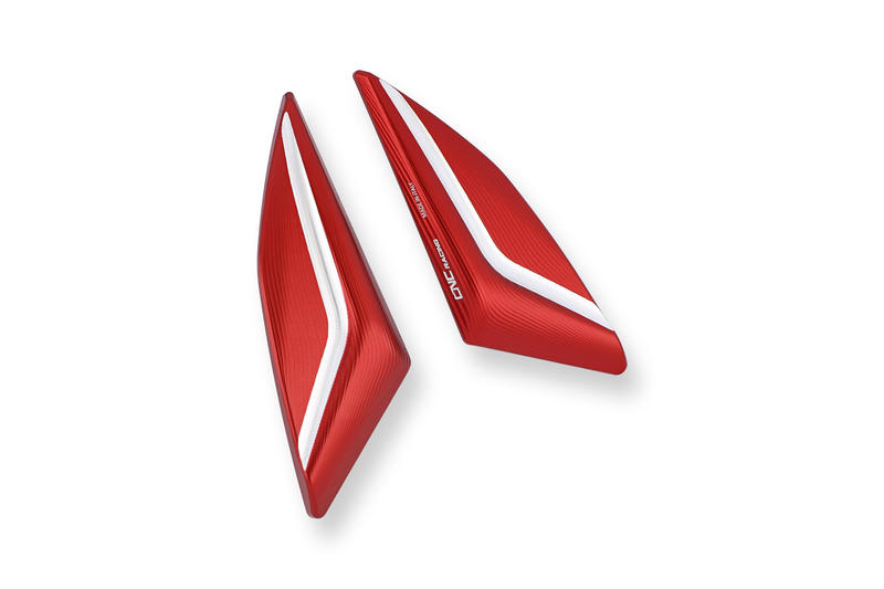Mirror blank covers Ducati Panigale V4 Red