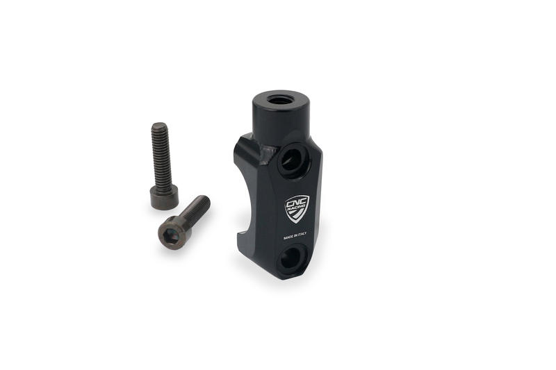 Brembo Master cylinder clamp with Mirror Mount thread M8 counter-clockwise Black