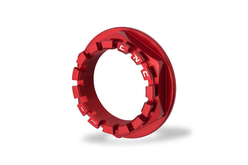 Rear wheel nut RH Ducati Red