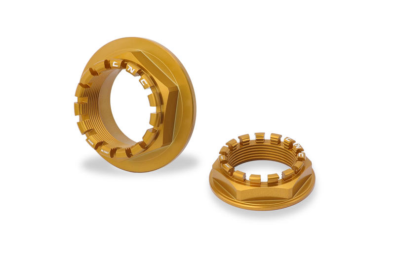 Rear wheel axle nut sets Ducati Gold