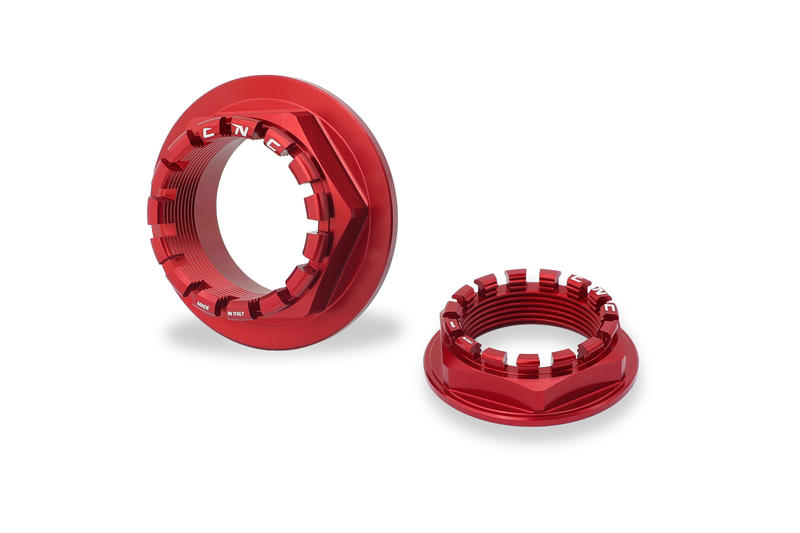 Rear wheel axle nut sets Ducati Red