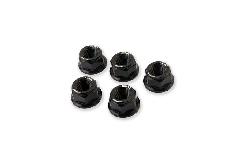 REAR SPROCKET NUTS M10X1.0 Black