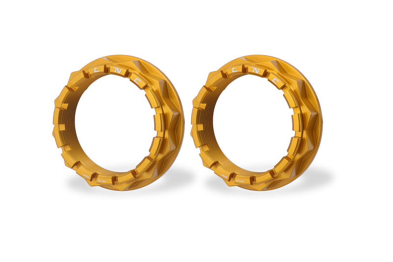 Rear wheel axle nut sets Ducati Gold