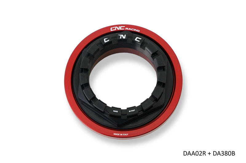 Rear wheel nut RH Ducati Black