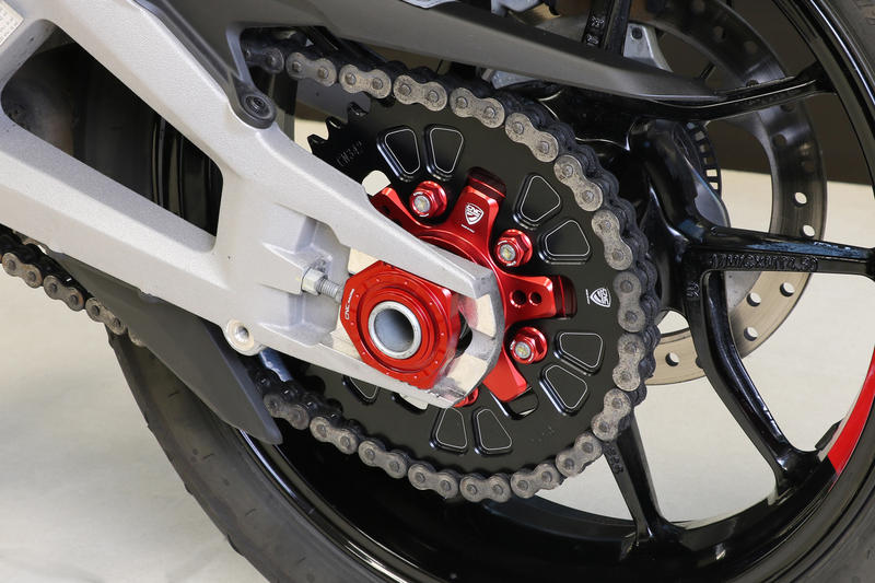 Rear sprocket flange Ducati Red