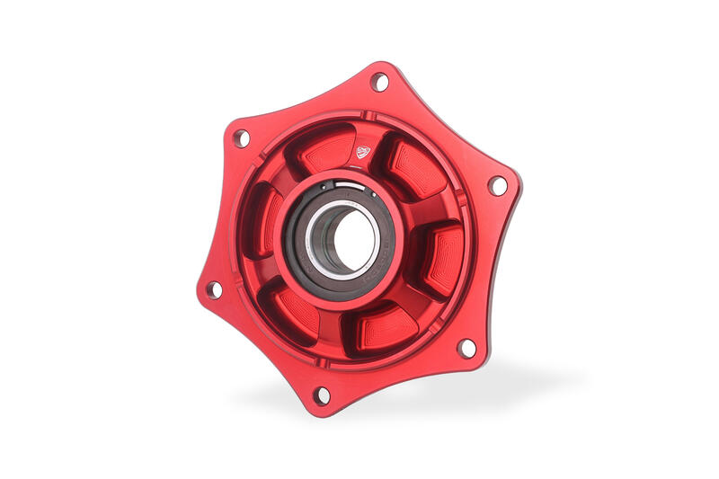 Rear Sprocket Flange for Ducati Panigale V2 MY2025 and Streetfighter V2 MY2025 Red