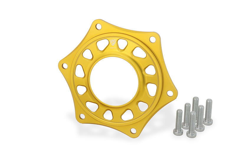 Cover flangia portacorona Ducati Multistrada V2 MY2025 Gold