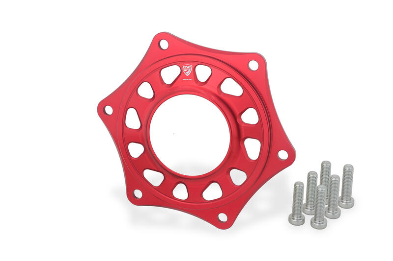 Cover flangia portacorona Ducati Multistrada V2 MY2025 Red