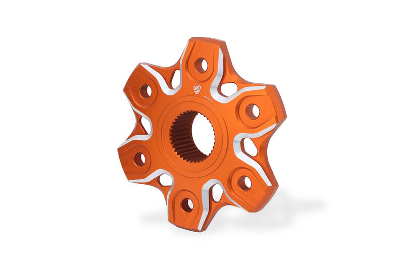 Rear sprocket flange KTM Orange/Silver