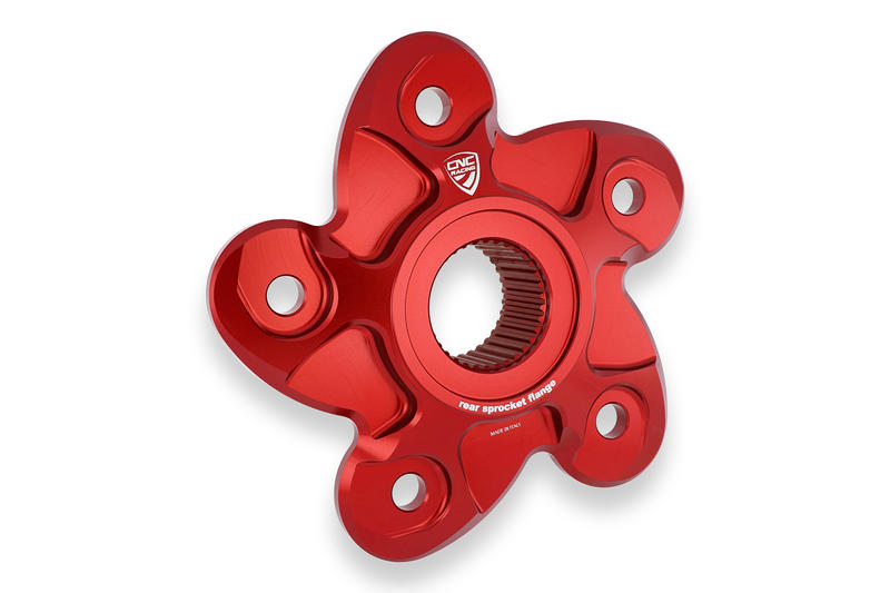 Rear sprocket flange Ducati Red