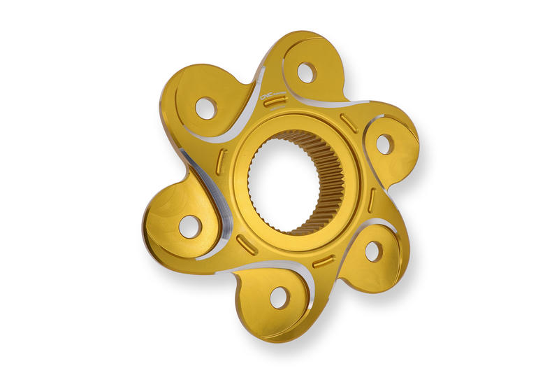 REAR SPROCKET FLANGE DUCATI BICOLOR Gold/Silver