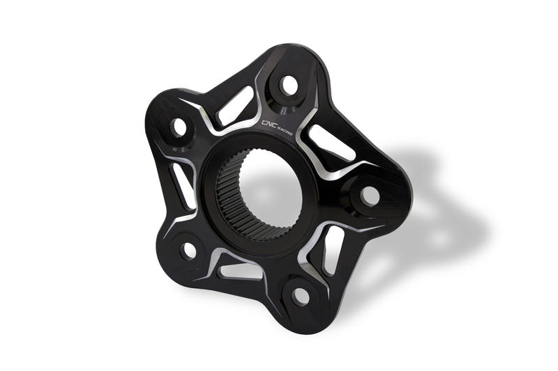 Rear sprocket flange 5 holes MV Agusta - Bicolor Black/Silver