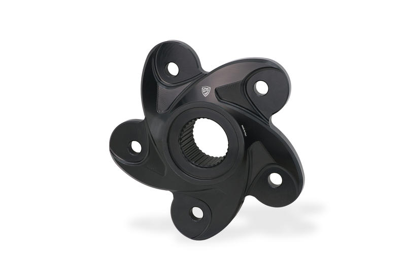 Rear sprocket flange Ducati - monocolor version Black
