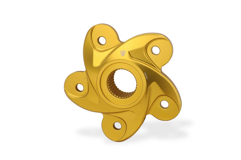 Rear sprocket flange Ducati - monocolor version Gold
