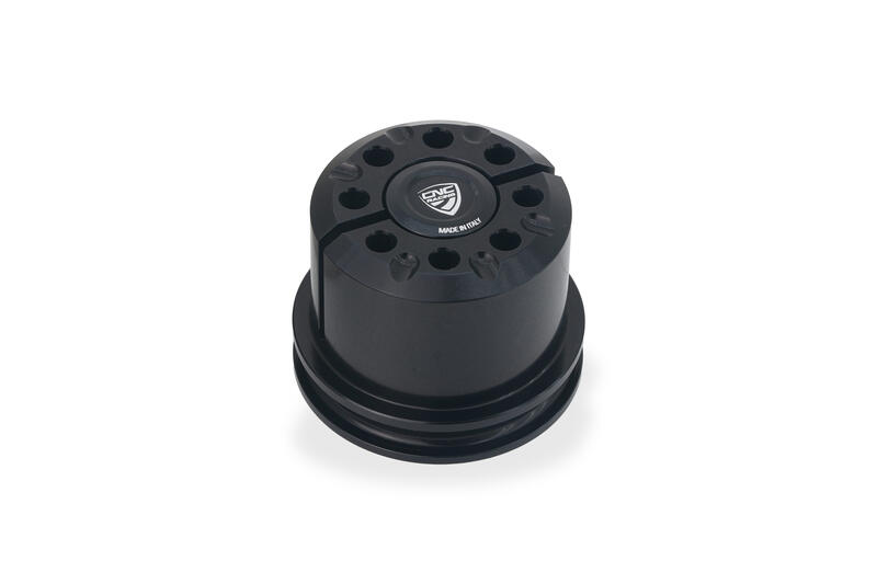 Ring nut for Ducati Panigale V2 MY2025 and Streetfighter V2 MY2025 Black/Black