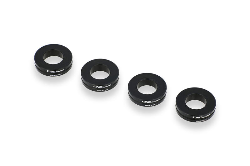 FRONT BRAKE CALIPER SPACERS KIT Black