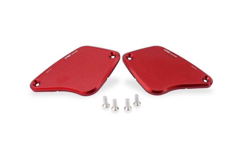 Front brake and clutch fluid reservoir caps Ducati - Streaks Red