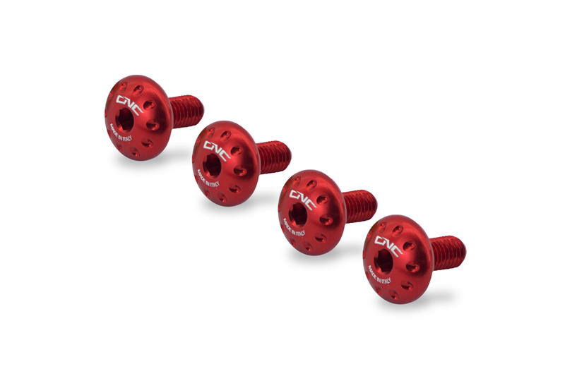 Screws kit Front Mudguard Red