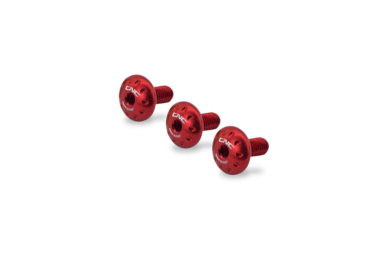 Shock absorber cover screw kit Ducati Red