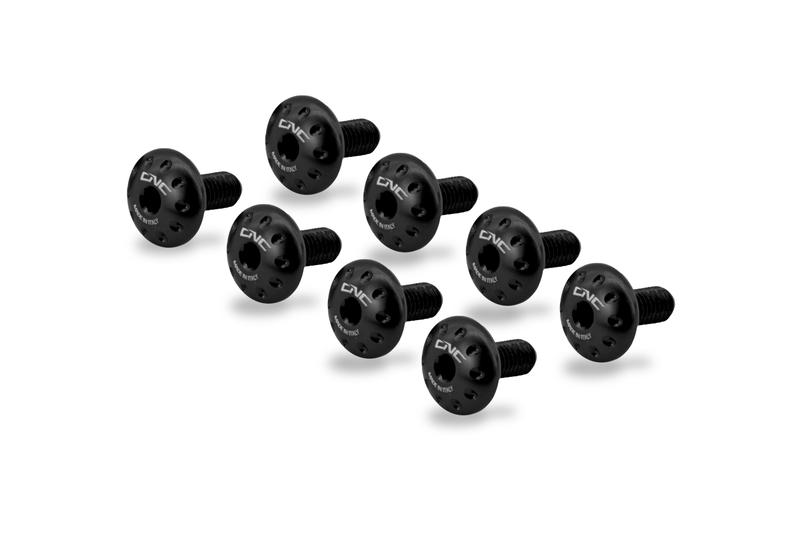 Front mudguard screw kit MV Agusta Dragster Black