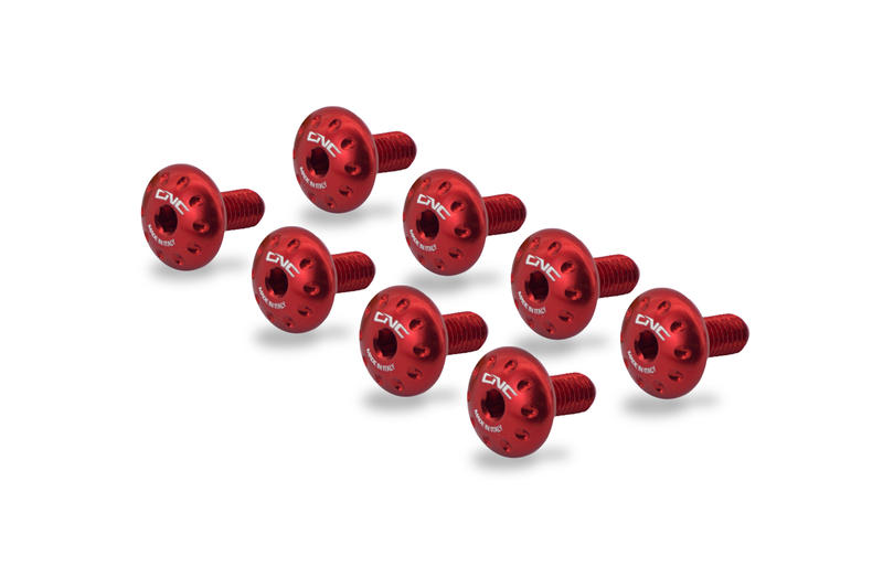 Front mudguard screw kit MV Agusta Dragster Red