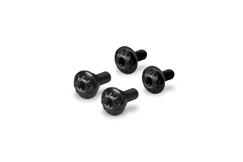 Screw kit radiator side panels Ducati Black