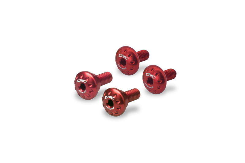 Screw kit radiator side panels Ducati Red