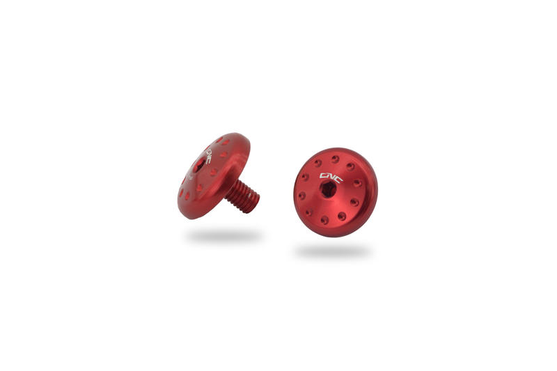 Screw kit front air deflectors Ducati Multistrada V4 Red