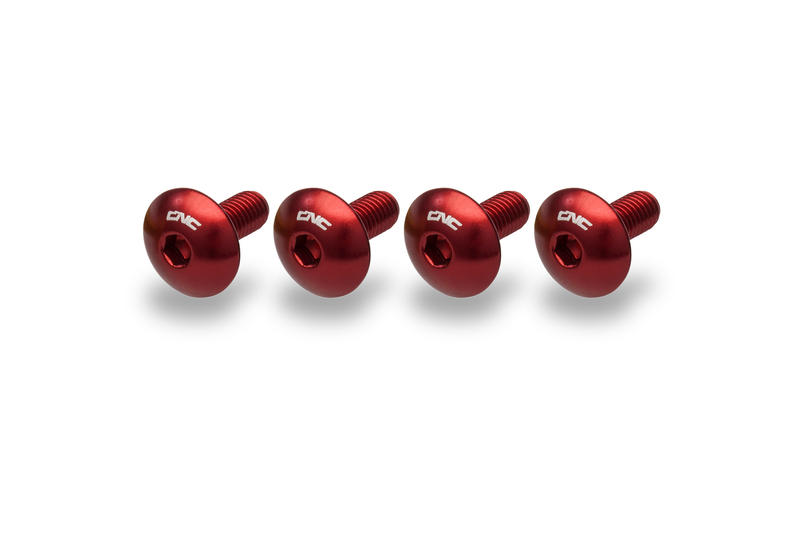 Carbon screen screw kit Ducati Multistrada 1200 Red