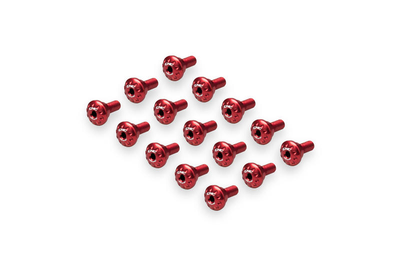 Screw kit - side fairing Aprilia RS660 Red