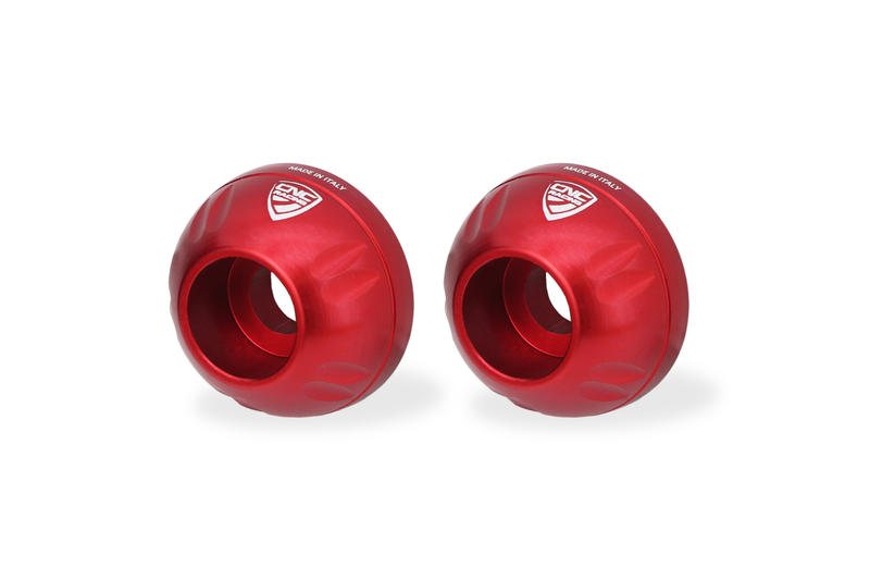 Silencer bracket screw collar Moto Guzzi Red
