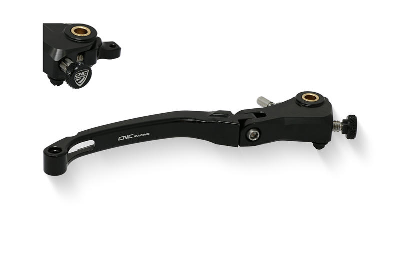 Brake lever Race - folding Black
