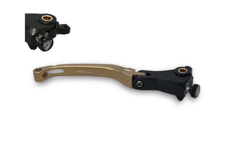 Brake lever Race - folding Bronze