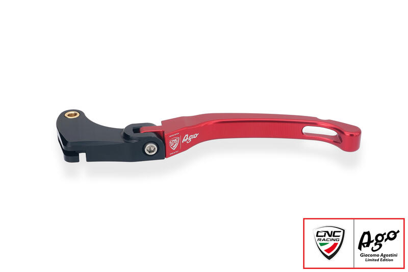 Clutch lever Race folding - Giacomo Agostini Limited Edition Red
