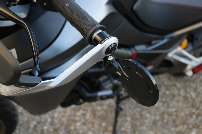 Adapter for Rocket bar-end mirror on Ducati Multistrada Black