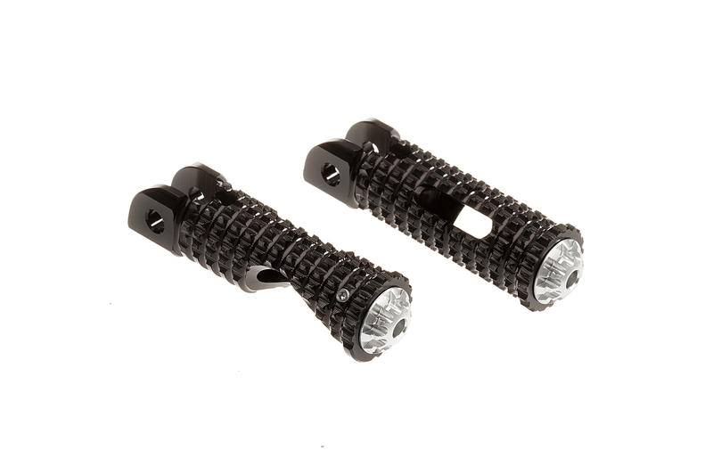 FRONT FOOTPEGS OEM REARSETS DUCATI Black
